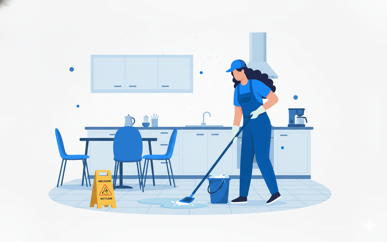 sprzątanie w biurze