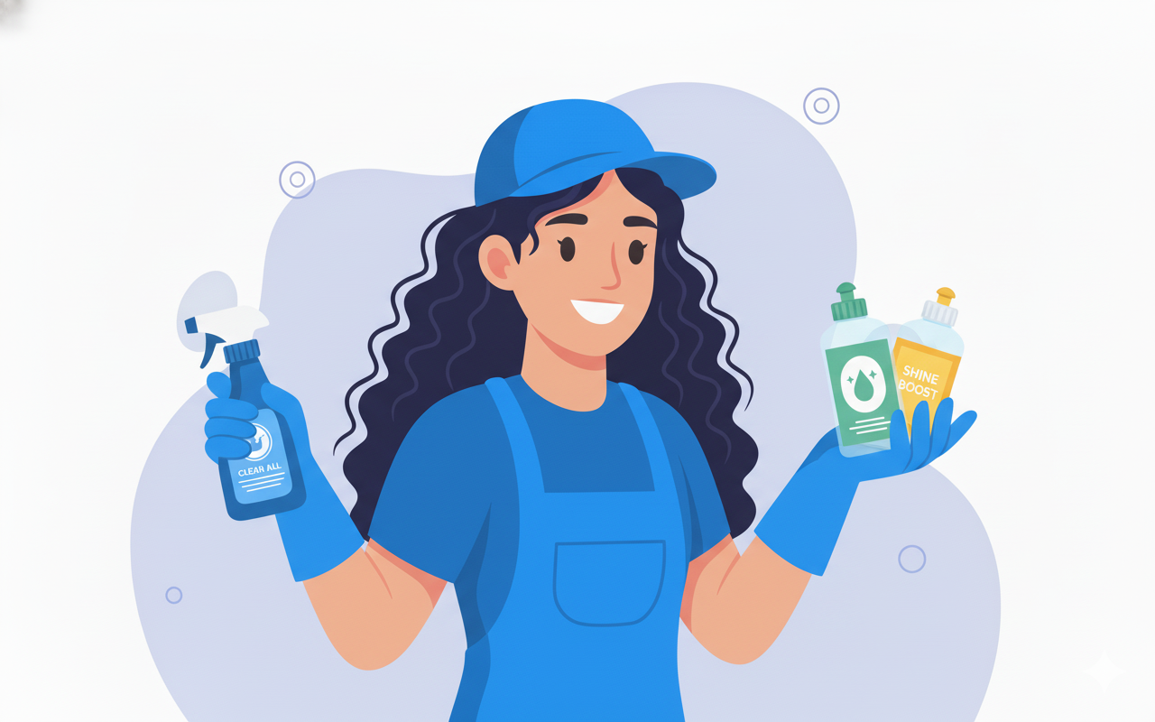 Grafika sprzątaczki olsztyn